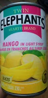 Mängden socker i Mango in light syrup