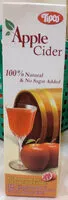 Mängden socker i แอปเปิ้ลไซเดอร์ ตราทิปโก้