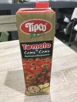 Mängden socker i น้ำมะเขือเทศ ผสมน้ำคามูคามู 100%