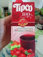 Mängden socker i Mixed Fruit Juice Cranberry