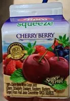 Mängden socker i นํ้าเชอร์รี่เบอร์รี่ ผสมนํ้าองุ่นรวม 100%