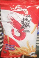 Mängden socker i Calbee prawn cracker