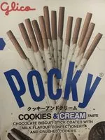 Mängden socker i Pocky Covered Biscuit Stick (cookies & Cream)