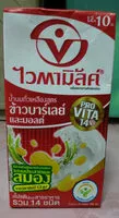 Mängden socker i ไวตามิ้ลค์ข้าวบาร์เลย์
