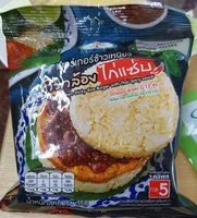 Mängden socker i เบอร์เกอร์ ข้าวกล้องไก่แซ่บ
