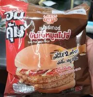 Mängden socker i เบอร์เกอร์จัมโบ้หมูสไปซี่