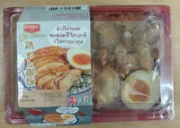 Mängden socker i ข้าวไก่ทอดซอสคัตสึโอดาชิไข่ยางมะตูม