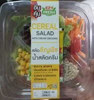 Mängden socker i สลัดธัญพืชน้ำสลัดครีม ตราEZY FRESH - 150 g
