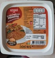 Mängden socker i ข้าวผัดน้ำพริกเผาหอยลาย