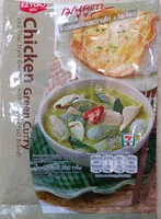 Mängden socker i ข้าวแกงเขียวหวานไข่เจียว