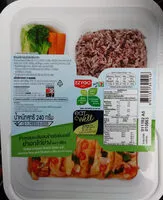 Mängden socker i ข้าวหอมมะลิผสมข้าวไรซ์เบอรี่ ยำอกไก่ย่าง