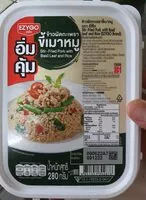 Mängden socker i ข้าวผัดกะเพราขี้เมาหมู - 280 g