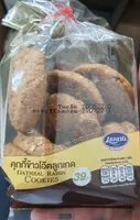 Mängden socker i คุกกี้ข้าวโอ๊ตลูกเกต ตราเลอแปงส์