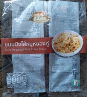 Mängden socker i ขนมปังไส้หมูหยองคู่