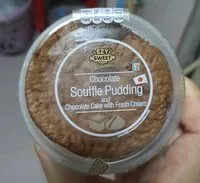 Mängden socker i พุดดิ้งเค้กช็อกโกแลตครีมสด - 115 g