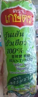 Mängden socker i วุ้นเส้น แห้ง