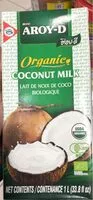 Mängden socker i Organic Coconut Milk