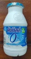 Mängden socker i นมเปรี้ยวพร้อมดื่มไม่มีไขมัน