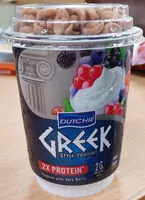 Mängden socker i กรีกโยเกิร์ตรสผลไม้รวม
