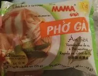 Mängden socker i Mama Pho Ga