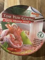 Mängden socker i Spicy shrimp soup