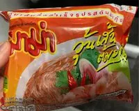 Mängden socker i Instant bean thread tom yum