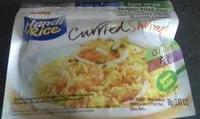 Mängden socker i Riz Frit Curry Crevette Mama