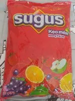 Mängden socker i Kẹo mềm hương trái cây