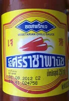 Mängden socker i ซอสพริกศรีราชา