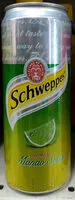 Mängden socker i Schweppes Sparkling Manao Soda