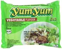 Mängden socker i YumYum Asian Cuisine Vegetable Flavour