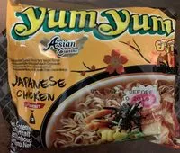 Mängden socker i Nudeln (instant) - Japanese Chicken
