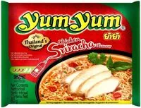 Mängden socker i Instant-Nudeln Chicken Sriracha Geschmack