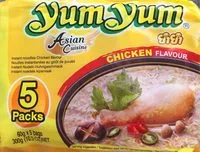Mängden socker i Yum Yum chicken flavour