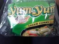 Mängden socker i Nouilles Asiatiques Saveur Curry Vert