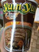 Mängden socker i Nouilles Yumyum Boeuf Bol