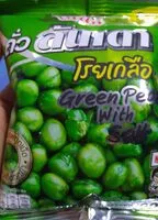 Mängden socker i ถั่วลันเตาโรยเกลือ