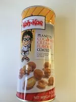 Mängden socker i Peanuts Coconut Cream Flavour Coated