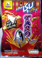 Mängden socker i ทาโร่รสหม่าล่า