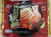 Mängden socker i ก๋วยเตี๋ยวเส้นปลา รสต้มยำกุ้งนํ้าข้น