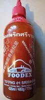 Mängden socker i Foodex Sriracha Hot Chili Sauce 435ML