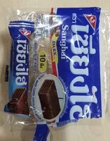 Mängden socker i เวเฟอร์รสโกโก้เคลือบรสช็อกโกแลต