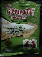 Mängden socker i Hanami Prawn Crackers Nori Seaweed Flavour (60G)