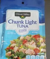 Mängden socker i Clover Valley Chunk Light Tuna in Water
