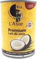 Mängden socker i Lait de coco premium