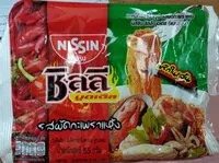 Mängden socker i นิสชินรสผัดกระเพราแห้ง