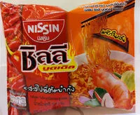 Mängden socker i นิชชิน รสสไปซี่ต้มยำกุ้ง