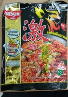 Mängden socker i นิสชินไก่เผ็ดเกาหลี