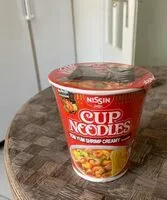 Mängden socker i Nissin cup noodles Tom Yum Shrimp