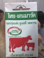 Mängden socker i นมรสหวาน ไทย-เดนมาร์ค